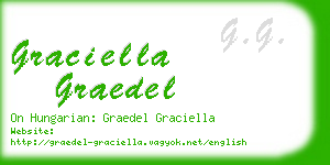graciella graedel business card